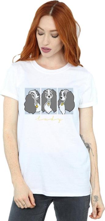 Produktbild Disney Lady And The Tramp Lady Frames TShirt (3XL)