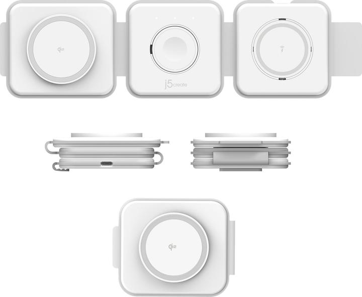 Image du produit j5Create QI2 3-IN-1 MAGNETIC TRAVEL (15 W)