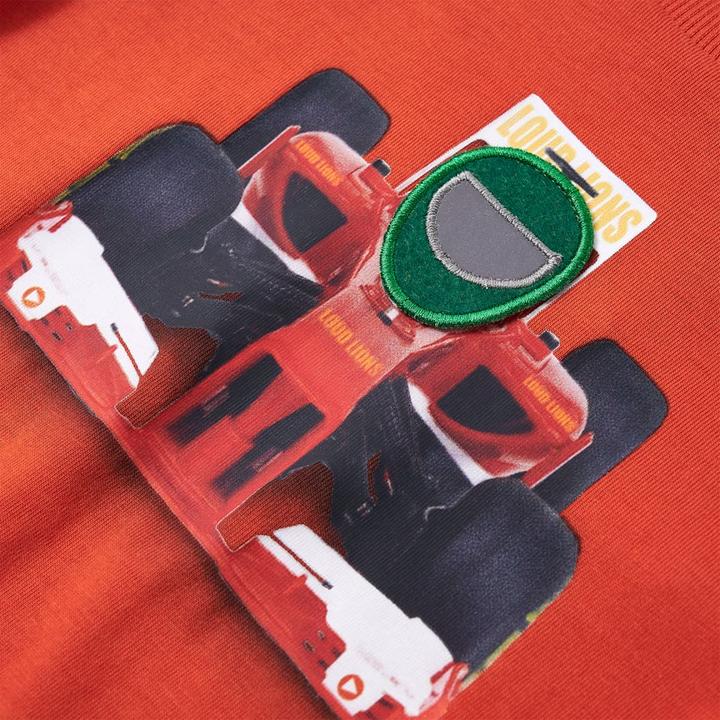 Image du produit VidaXL T-shirt manches longues enfant Orange 116,Matière : 100 (116)