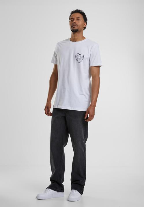 Actual product image Mister Tee Burning Hearts Tee - 19067 (M)