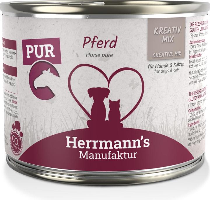 Produktbild Herrmanns Pferd Reinfleisch (Adult, 200 g)