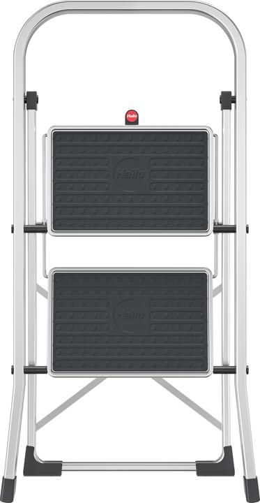 Immagine prodotto Hailo K70 StandardLine, scaletta in alluminio, 2 gradini (Scala doppia, 83 cm)