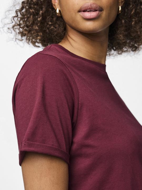Image du produit Pieces Pcria Ss Fold Up Solid Tee Noos Bc (XS)