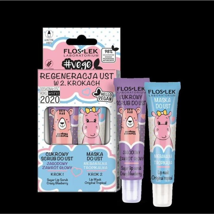 Actual product image Floslek Vege Lip Care Regeneration