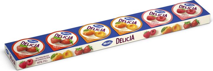 Image du produit Hero Confiture Delicia assortie 6 x 25 g (200 g)