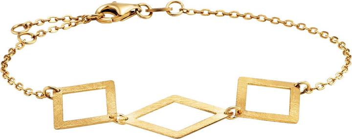Immagine prodotto Der Kettenmacher Bracciale a rombi (19 cm)