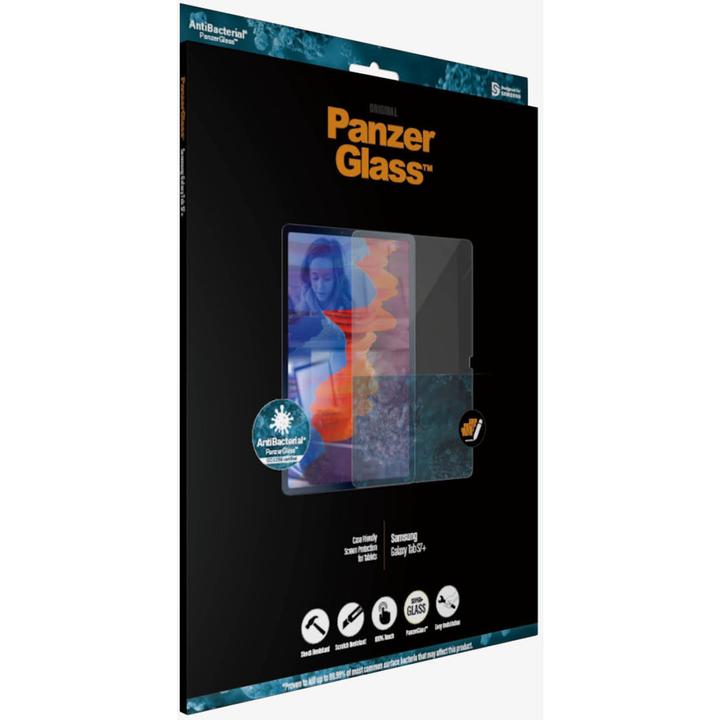 Produktbild PanzerGlass Ultra-Wide Fit (1 Stück, Galaxy Tab S10+, Galaxy Tab S7+, Galaxy Tab S9+, Galaxy Tab S8+, Galaxy Tab S9 FE+)
