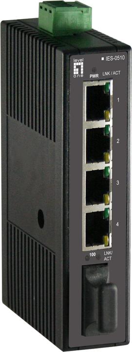 Actual product image LevelOne IES-0510 (4 Ports)