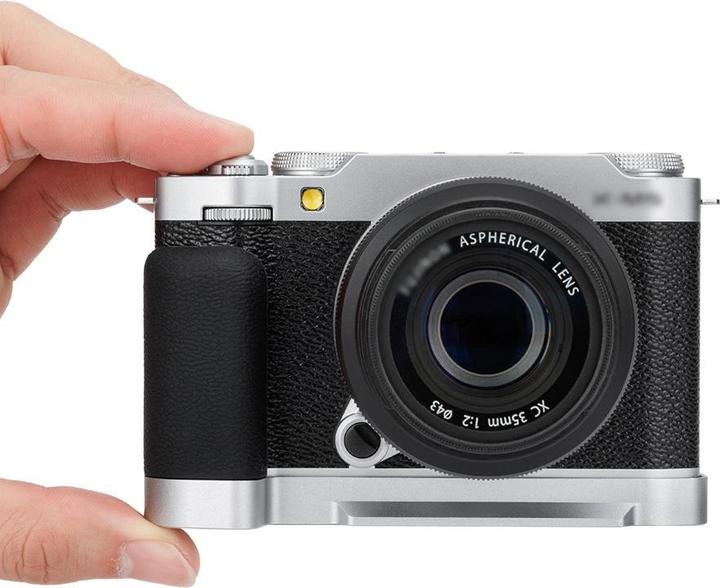 Immagine prodotto JJC HG XM5 SILVER Impugnatura per fotocamera per Fuji X M5