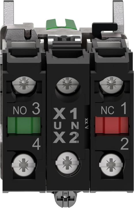 Image du produit Schneider Electric Ill Commutateur sélecteur 3P vert 1NO/1NC 23V