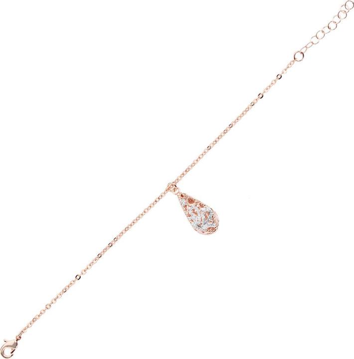 Immagine prodotto Ottaviani Bracciale in bronzo con glitter argento