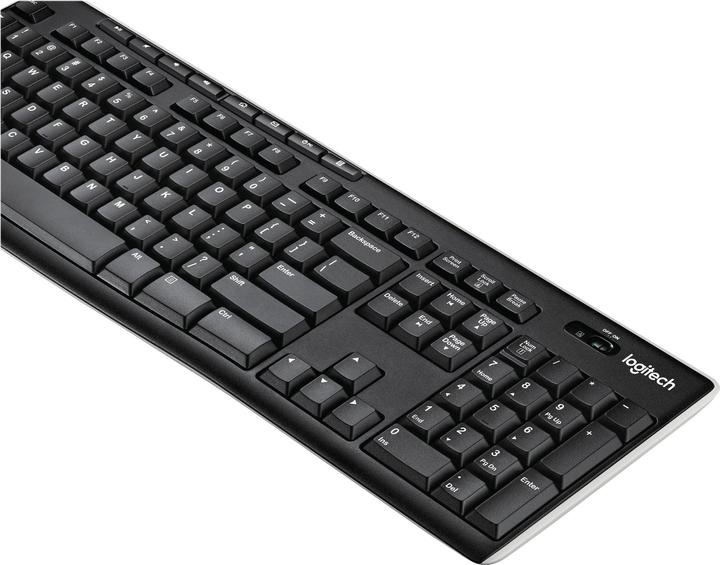 Image du produit Logitech NL K270 Clavier sans fil, disposition américaine (ING. Int., Sans fil)