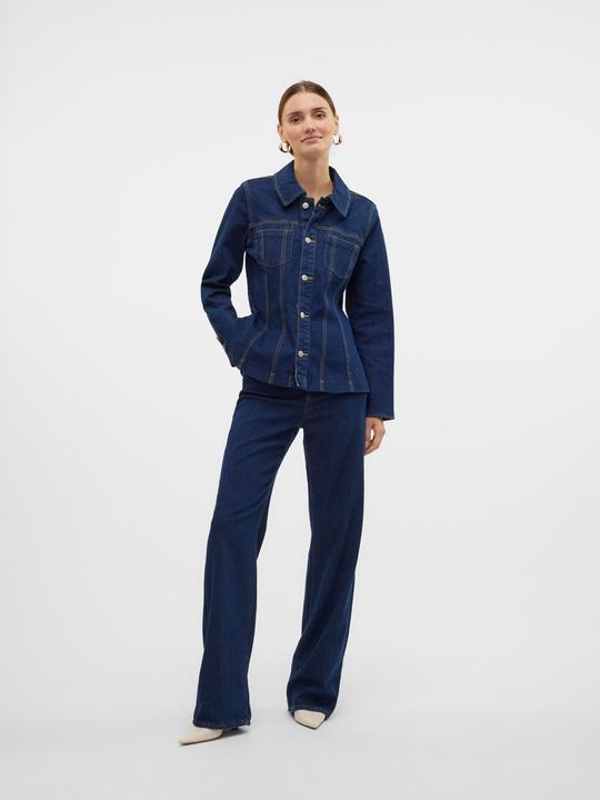 Image du produit Vero Moda VMTESSA Hohe Taille Weiter Beinschnitt Jeans Weit geschnitten (W30/L32)