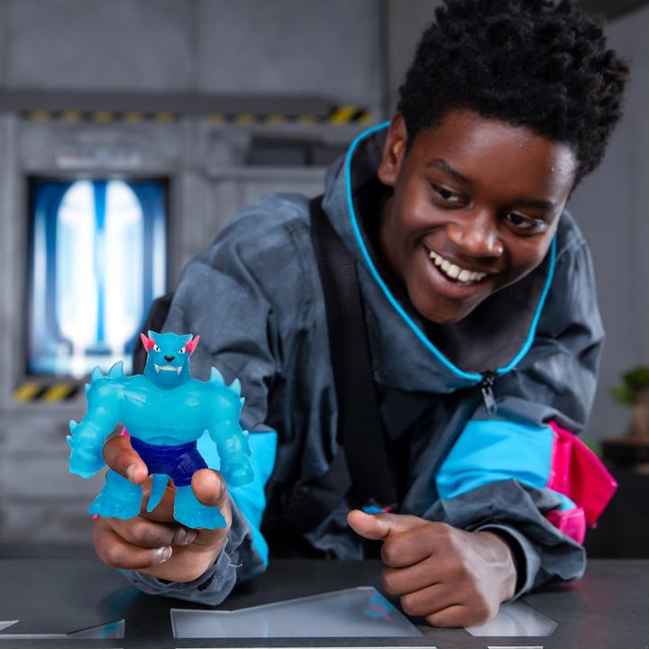 Actual product image Moose Mr Beast Lab Goo Jit Too Stretchy Figure Iconic Panther