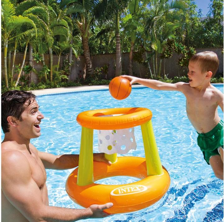Actual product image Intex Water feature Floating Hoops