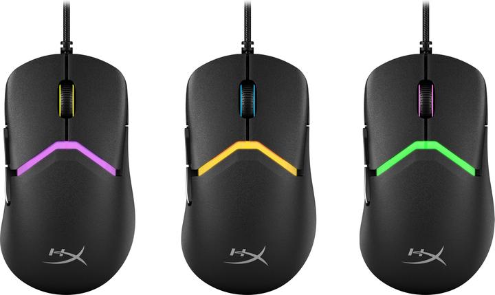 Produktbild HP HyperX Pulsefire Saga-Gaming-Maus (schwarz) (Kabelgebunden)
