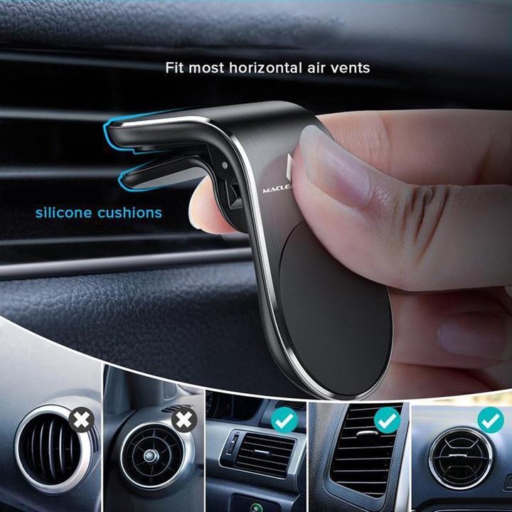 Produktbild Maclean Universal Auto Handyhalterung für Lüftung KFZ Magnet Magnethalterung Smartphone Handyhalter