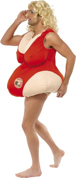 Actual product image Baywatch Unisex Adult Padded Bodysuit (One size)