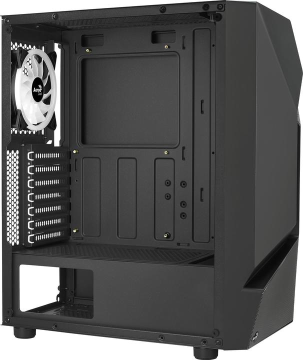 Actual product image AeroCool Scape-G-BK-v3 Midi Tower, Tempered Glass, ARGB (ATX, mATX, Mini-ITX)