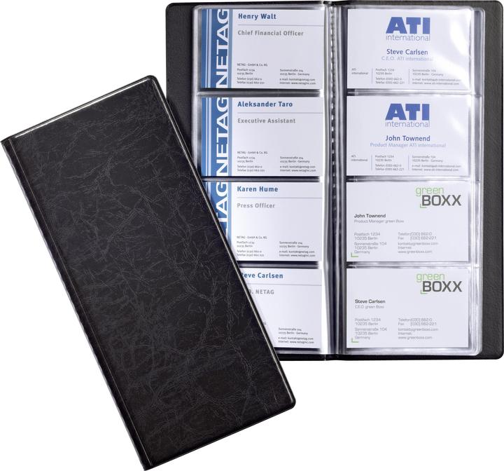 Durable Visitenkartenbuch (57 x 90 mm)