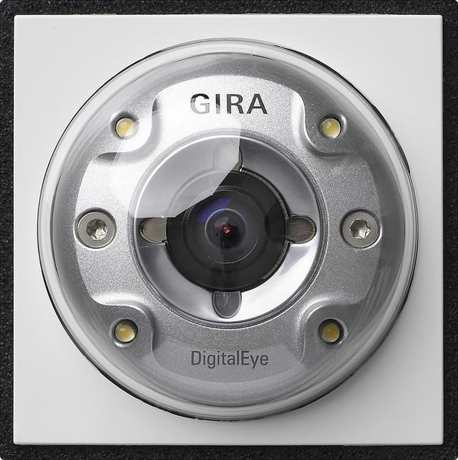 Actual product image Gira Colour camera door station TX 44 (WG UP) Pure white