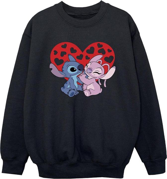 Disney Lilo & Stitch Hearts Sweatshirt Jungen