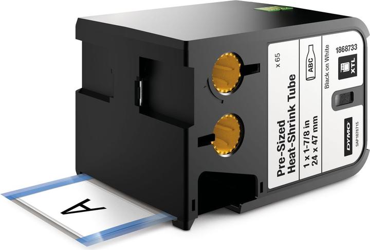 Produktbild Dymo XTL Heissschrumpfschlauch (2.40 cm, Schwarz)