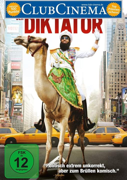 Actual product image The dictator (DVD, 2012, Turkish, English, German)
