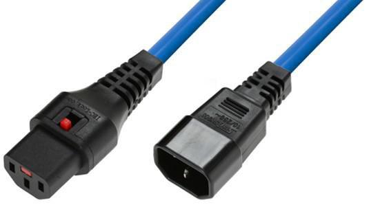 Actual product image MicroConnect IEC Lock C13 to C14, 1m (1 m)