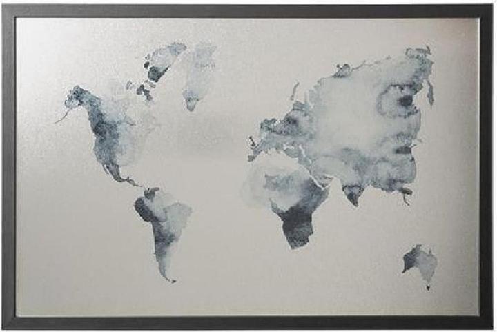Image du produit Bi-Office Tableau blanc magnétique Carte du monde 60 x 40 cm (60 x 40 cm)