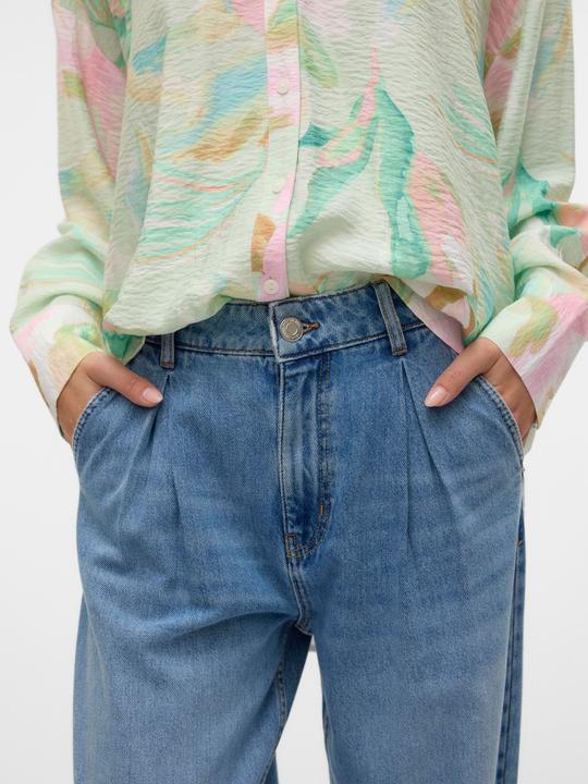 Immagine prodotto Vero Moda VMETNA Hohe Taille Barrel Fit Jeans Straight-Fit (W25/L30)