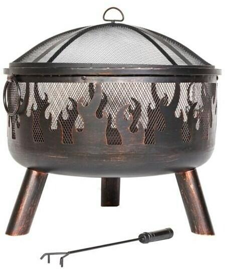 Produktbild Buschbeck Feuerschale Wildfire 61 x H 61 cm Eisen bronze (61 cm)