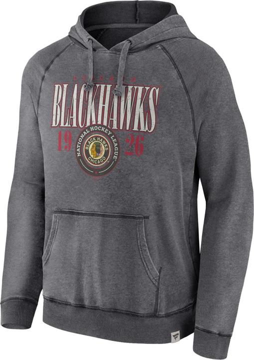 Produktbild Fanatics Chicago Blackhawks NHL Heather Frech Terry Hoody - S (S)