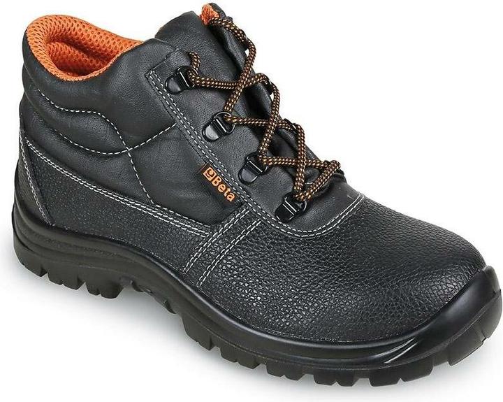 Immagine prodotto BETA SCARPE ALTE PELLE NERA BASE C/LAM BK 42, Grigio, 42 mm (S1P, 42)