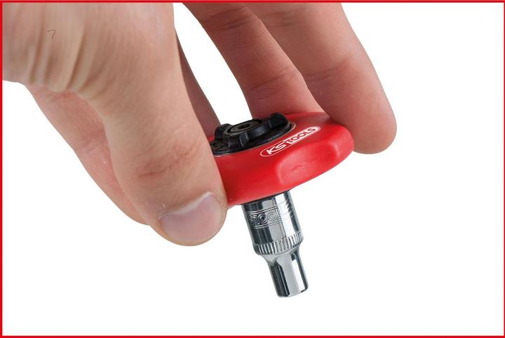 Immagine prodotto KS Tools Set minicricchetti reversibili manuali da 1/4" + 3/8" + 1/2", 3 pezzi (3/8", 1/4", 1/2")