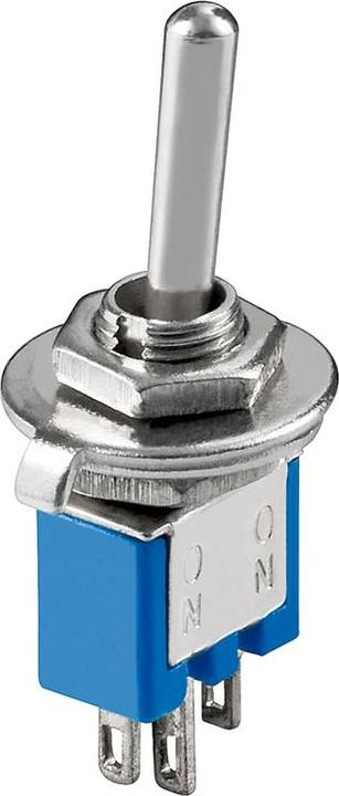 Actual product image Goobay Toggle Switch Subminiature, Blue