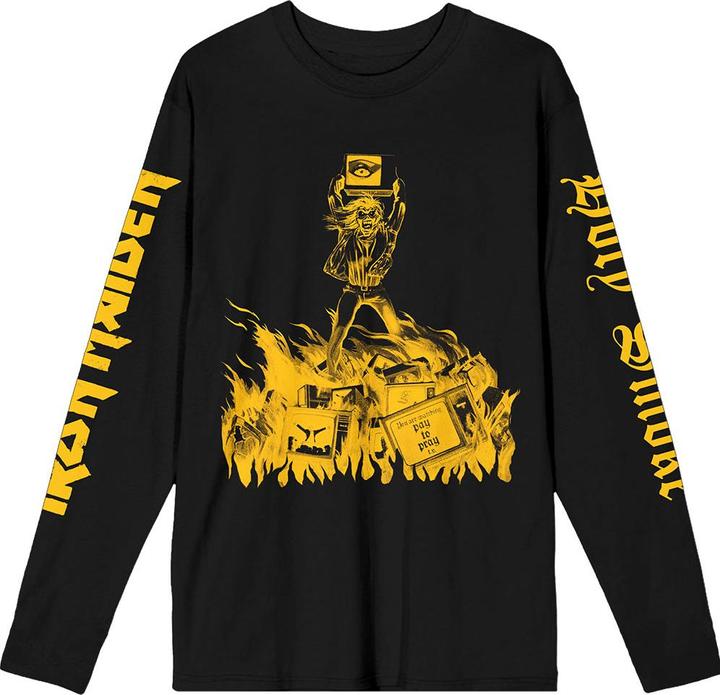 Produktbild Iron Maiden Holy Smoke Isolated Yellow (Longsleeve) (S)