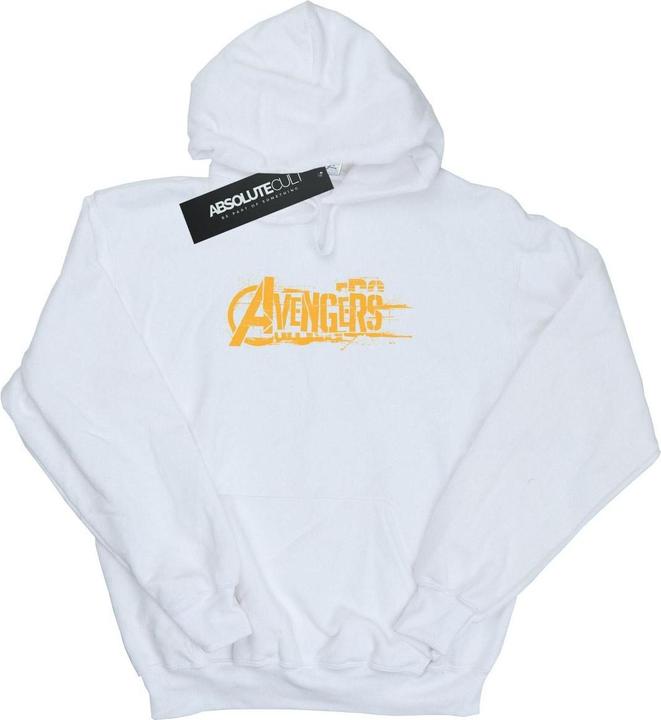 Avengers Infinity War Orange Logo Hoodie