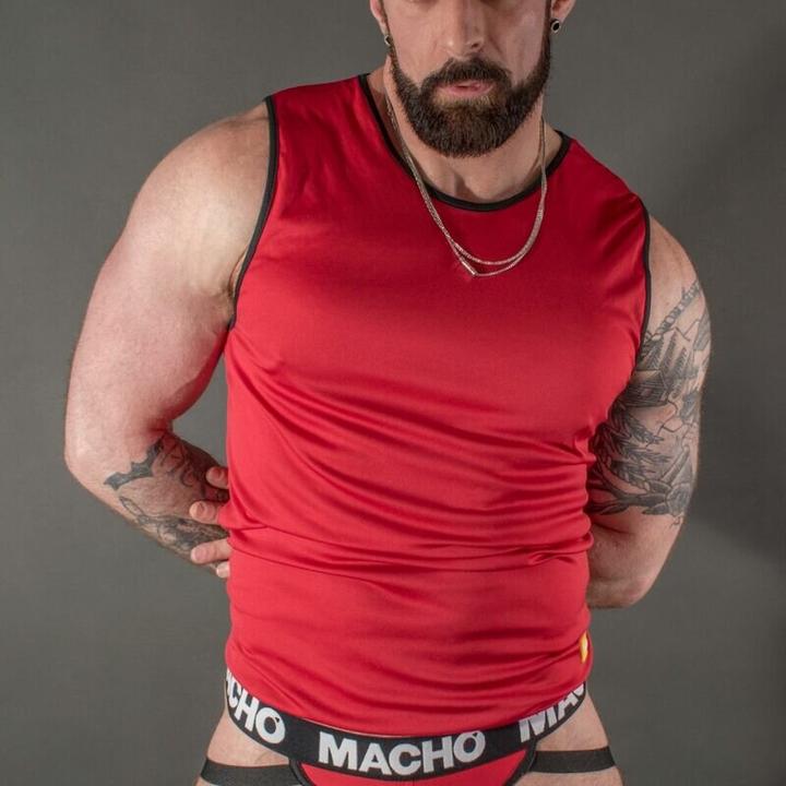 Actual product image Macho Underwear Macho Red T-Shirt L/Xl (L, XL)