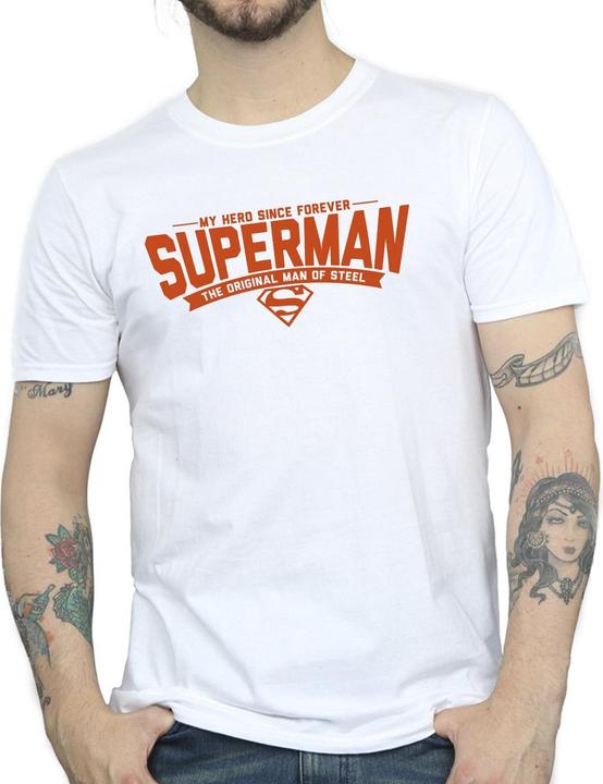 Actual product image Mens Superman Hero Dad T-Shirt (XXL)