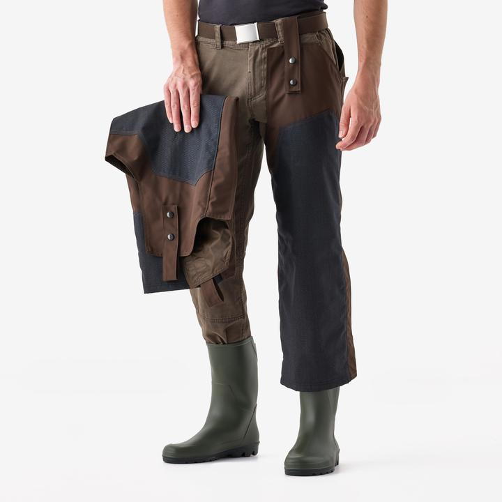 Produktbild Solognac Jagd-Chaps 900 wasserdicht verstärkt Kevlar® (S/M)