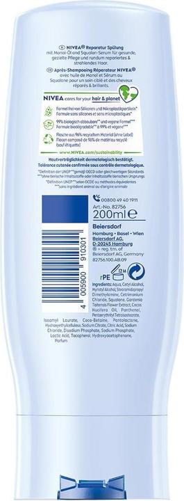 Actual product image NIVEA Power Repair Conditioner Fl 200 ml (200 ml)