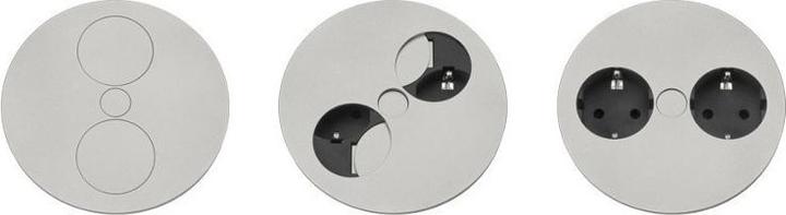 Immagine prodotto Bachmann TWIST 1xCEE7/3 1xCaricatore USB