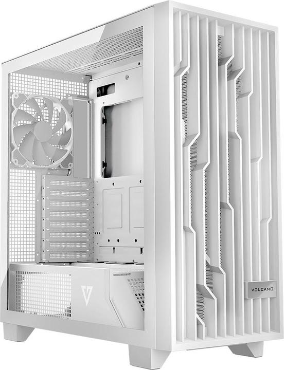 Actual product image Modecom Volcano Perun Apex ARGB biała (mATX, Mini-ITX, ATX, E-ATX)