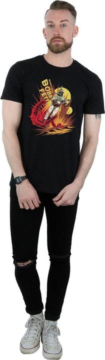 Actual product image Star Wars Mens Boba Fett Rocket Powered T-Shirt (M)