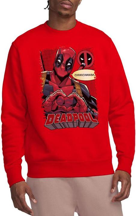 Immagine prodotto Deadpool Chimichanga Felpa Cuore Adulto Unisex (XXL)