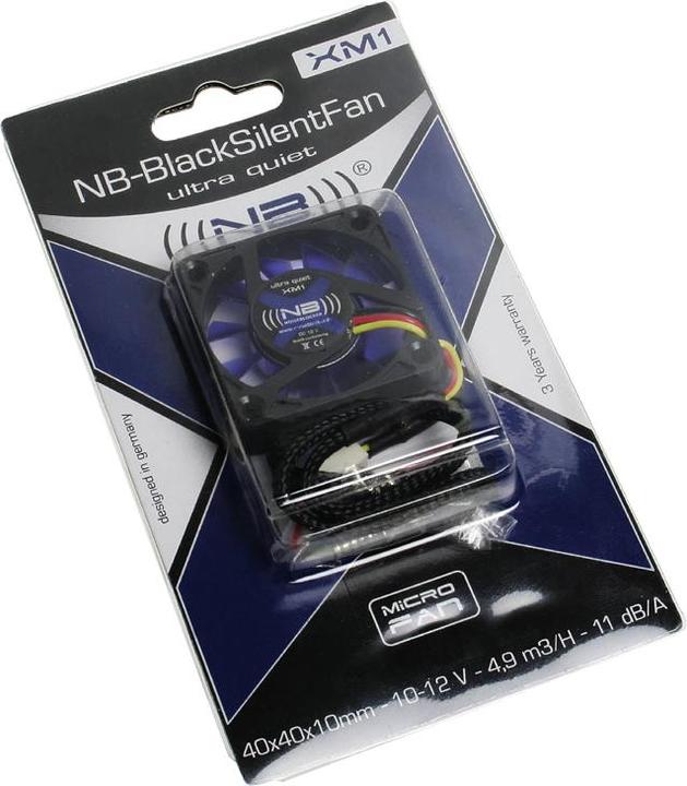 Actual product image Noiseblocker BlackSilent XM1 (40 mm, 1 x)
