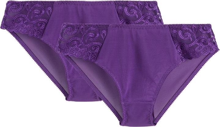Image du produit La Redoute Collections Lot de 2 slips Lyssa (42, lot de 2)
