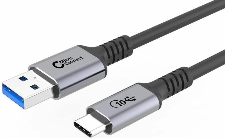 MicroConnect USB C — USB A (2 m, USB 3.2 Gen 2)