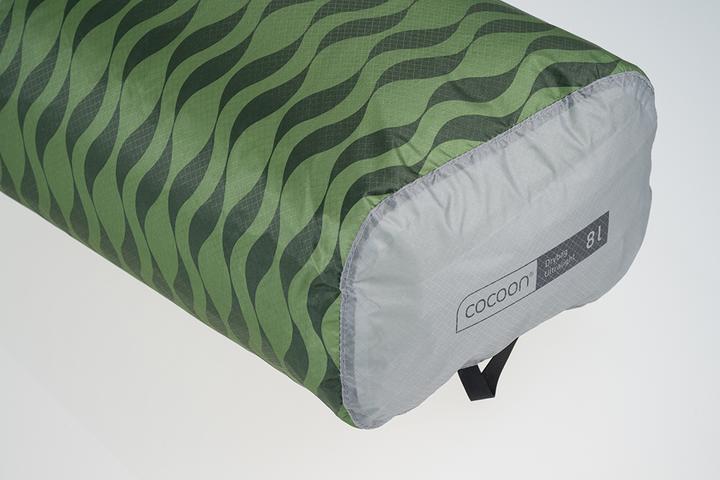 Actual product image Cocoon Drybag Ultralight 8L Green Waves (8 l)